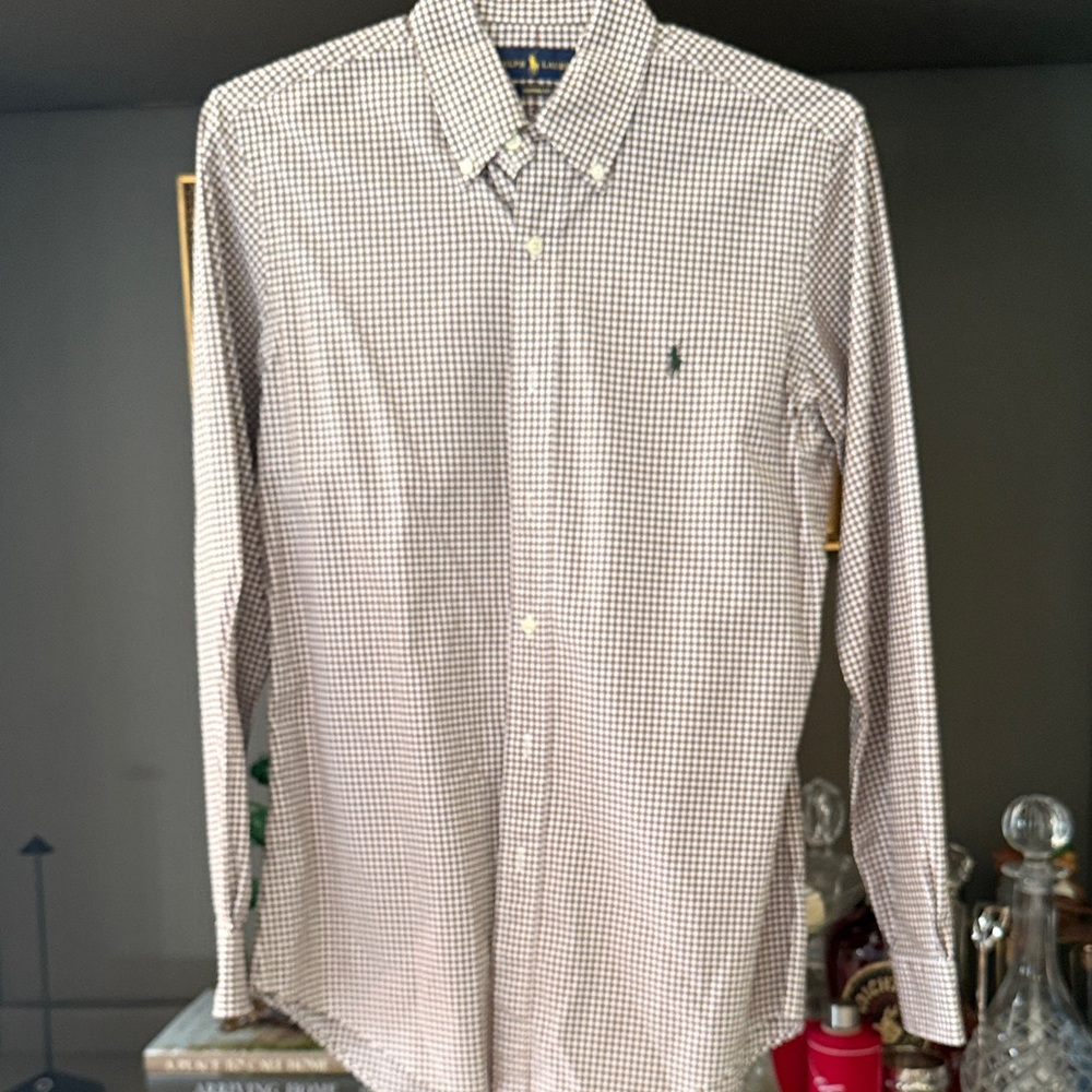 Polo Ralph Lauren Black and White Checkered Shirt